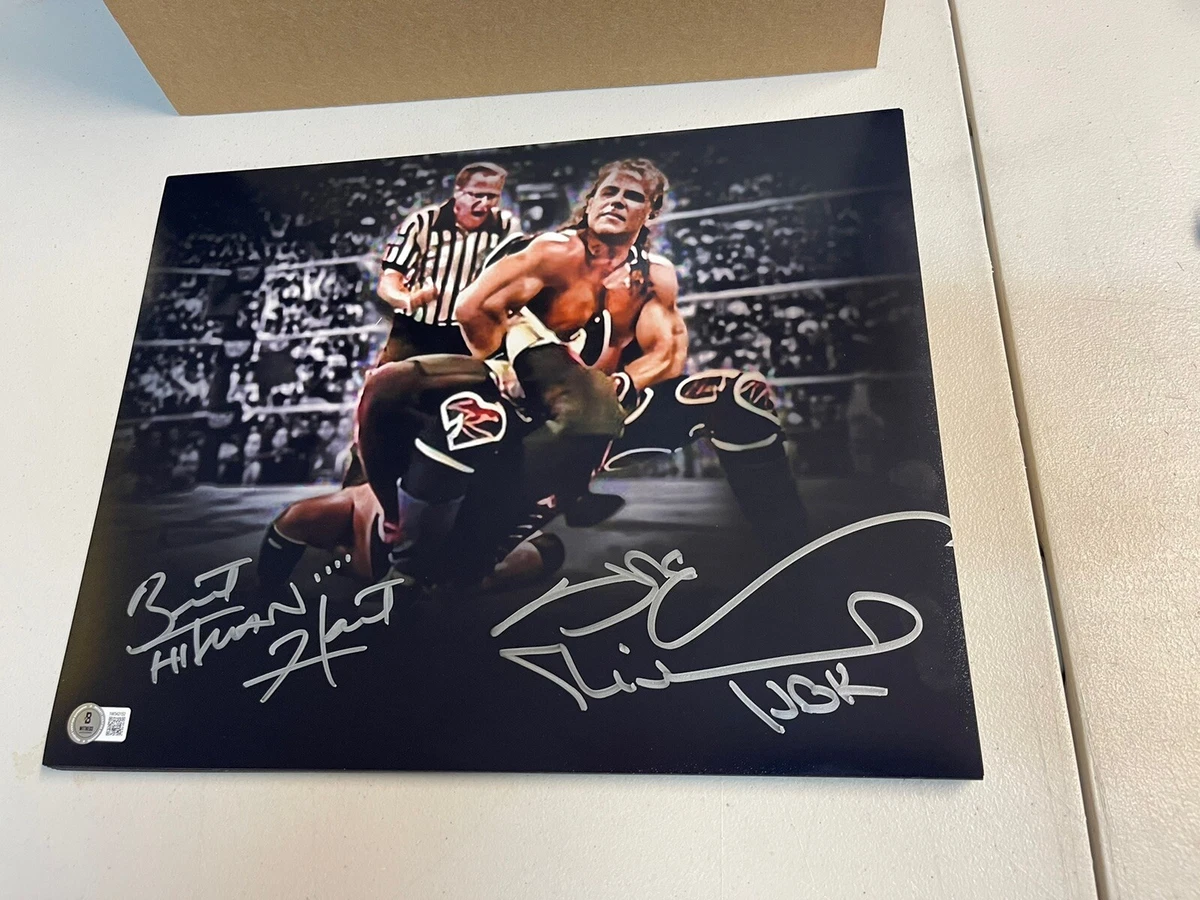 Stampa Con Autografo Di Shawn Michaels WWF/WWE, Quadro Incorniciato Con Foto E Firma Stampata, Regalo Per Fan Del Wrestling - 3