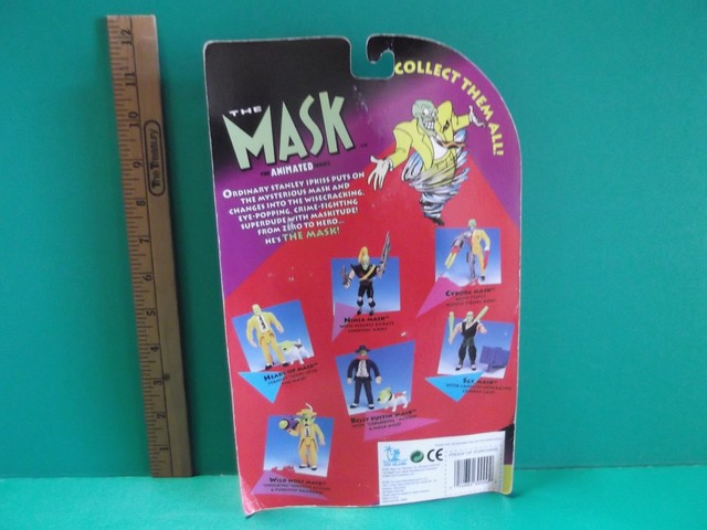 The Mask the Animated Series Stanley Ipkiss as Cyborg Mask Action