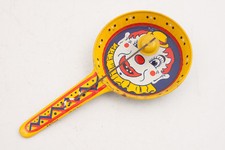 Kirchhof Clown Yellow Tin Metal Noise Maker M4R-7 Halloween Party Favor
