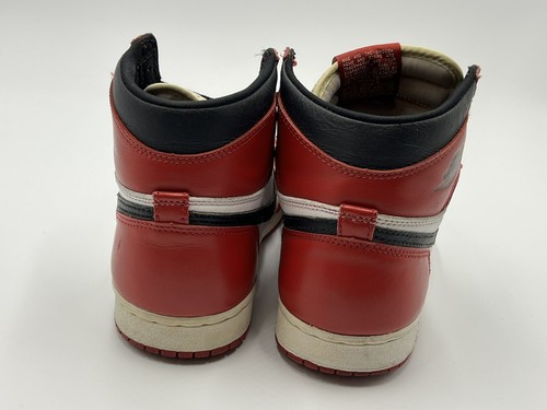 Air Jordan 1994 retro VINTAGE VTG ORIGINAL Chicago 1 high size 7.5 used red - Picture 7 of 7