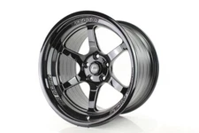 Cosmis Racing XT-006R Black with Milled Spokes 18X9.5 (+10) 5x114.3 Wheel