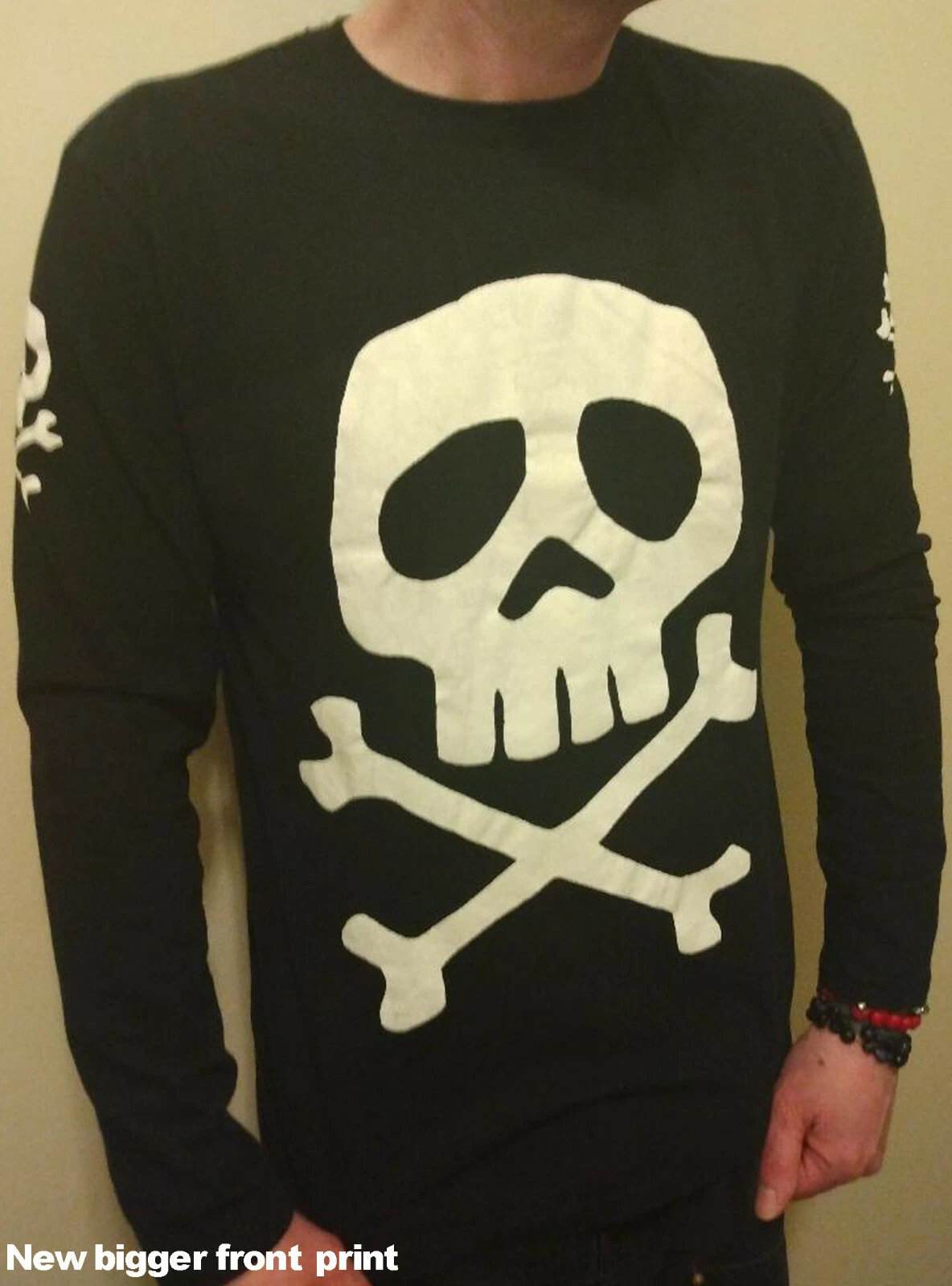 Space Pirate Captain Harlock Danzig Misfits PunkgothDIY Unisex longsleeve SHIRT