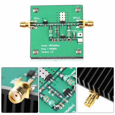 1-930MHz 2W RF Broadband Power Amplifier Module For Radio Transmission FM HF VHF