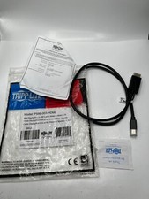 NIP TRIPP LITE P586-003-HDMI 3FT MINI DISPLAYPORT TO HDMI CONVERTER CABLE