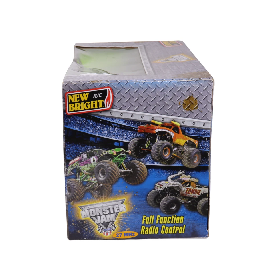 2015 New Bright Monster Jam Grave Digger Remote Control 27 MHz Truck In Box 1:15 - Image 4 of 4