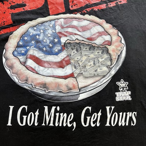 Vintage PRO USA AMERICAN PIE Y2K Hip Hop Rap T-Shirt Halloween Festival 3XL - Bild 3 von 8