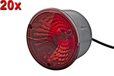 HELLA x20 Tail Light Rear Lamp Left Right Black 2SB344169017