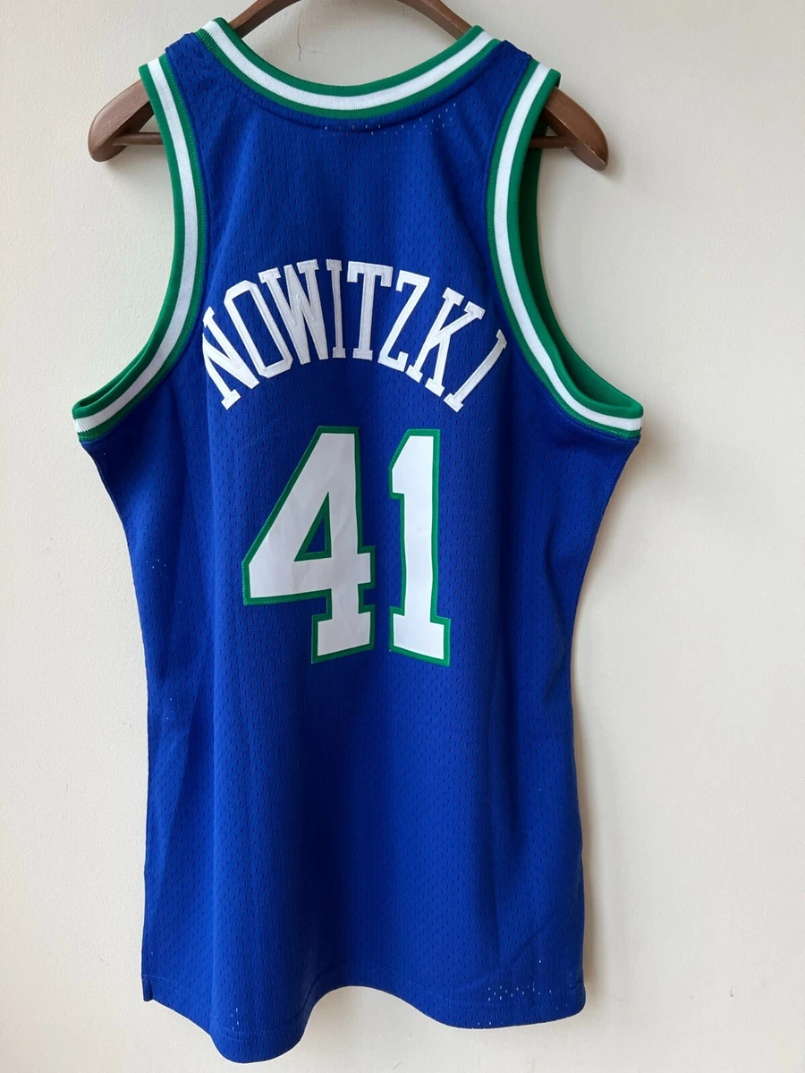 Infant Dallas Mavericks Dirk Nowitzki Mitchell & Ness Blue 1998/99