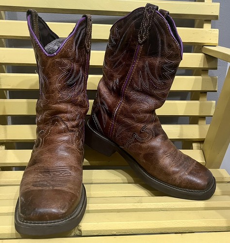 Justin boots square toe - Gem