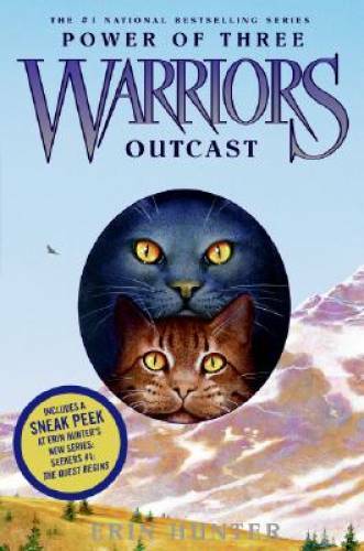 Outcast (Warriors: Power of Three, Book 3) - Hardcover - VERY GOOD