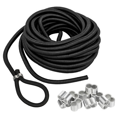 Gummiseil 10 Meter Expanderseil 6mm Planenschnur Anhänger inkl 10 Würgeklemmen