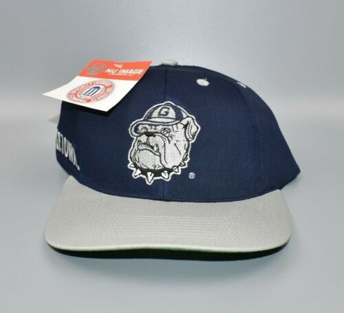 Chapeau casquette Georgetown Hoyas Nu Image vintage années 90 - neuf avec étiquettes - Photo 1 sur 8