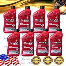 Motor Oil 5W20 Synthetic Blend 8 Quarts Kendall Liquitek GT-1 High Performance
