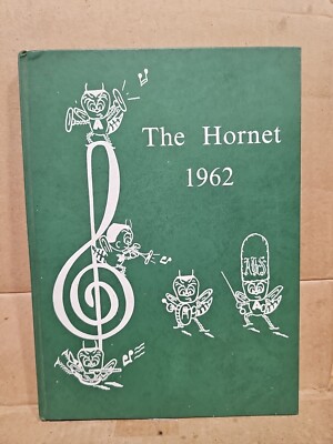 1962 Hornet Yearbook,Azel High School,Azel,Texas