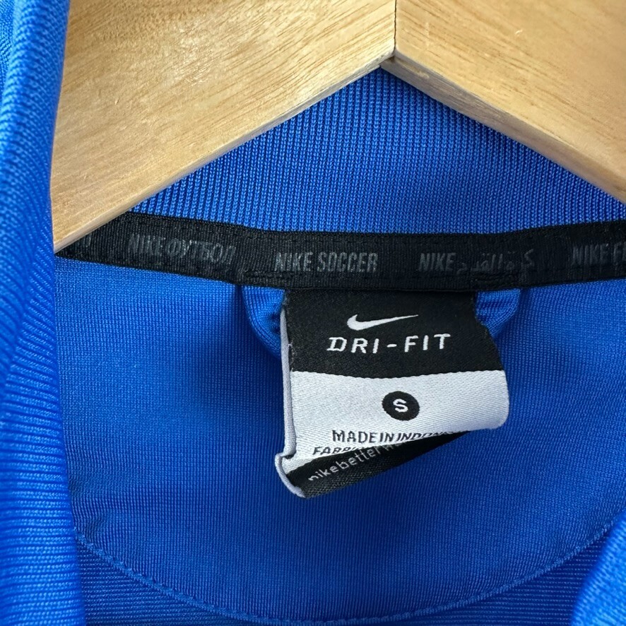 SACAI X NIKE Giacca Nike donna IC calcio piccola full zip finto collo blu manica lunga