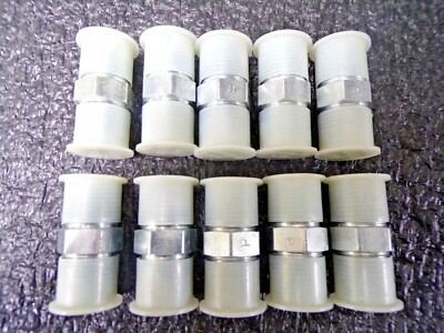 1/2'' Hex Nipple w/ MNPT Fitting Connection Type & 7000 psi Max. Pressure,10pk RG