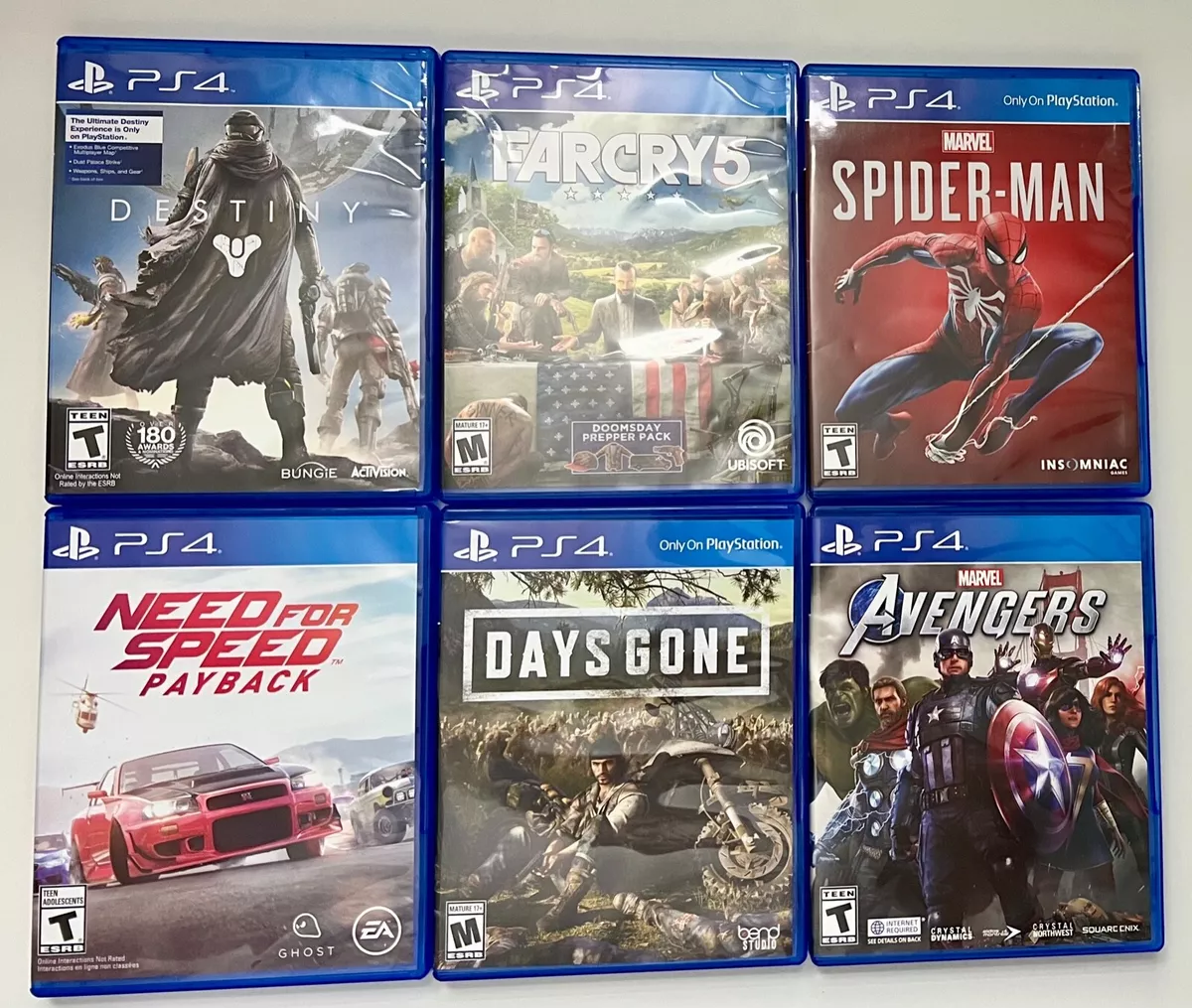 PlayStation 5 Games Lot, Pick and Choose, Free Shipping