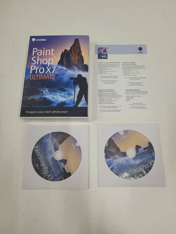 Paint Shop Pro X7 Ultimate by Corel Image Editing eBay