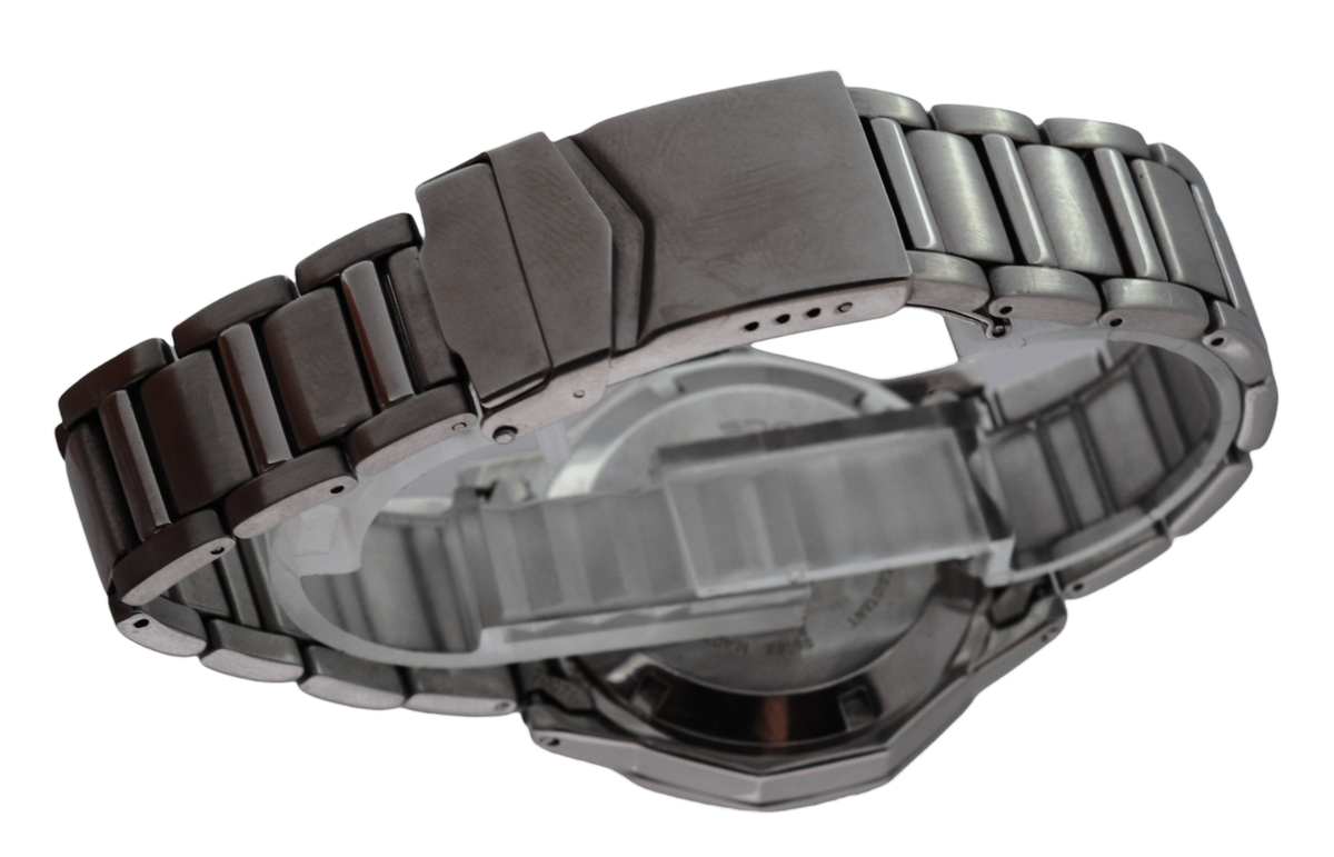 Edox Men's 40mm Pro-Delfin Rare Red Dial Stainless Steel Watch