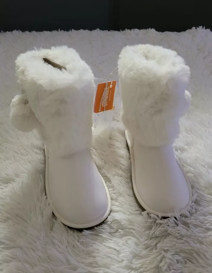 NWT Gymboree Kids Girl's Snow Princess Faux Fur Snow Boots Various Sizes