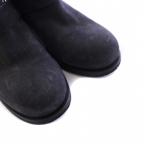 JIMMY CHOO SHORT BOOTS STAR STUDS CHUNKY HEEL SUEDE 35.5 22.5cm (8.86 in) Used d - Picture 4 of 7