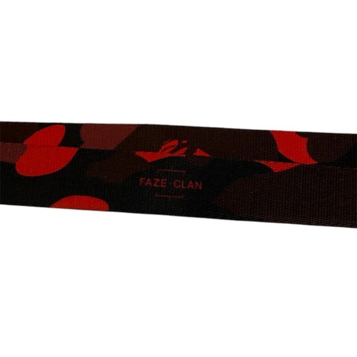 BAPE x Faze Clan Gadget Pouch Red Gamers Red Black A Bathing Ape Authentic - Picture 10 of 13