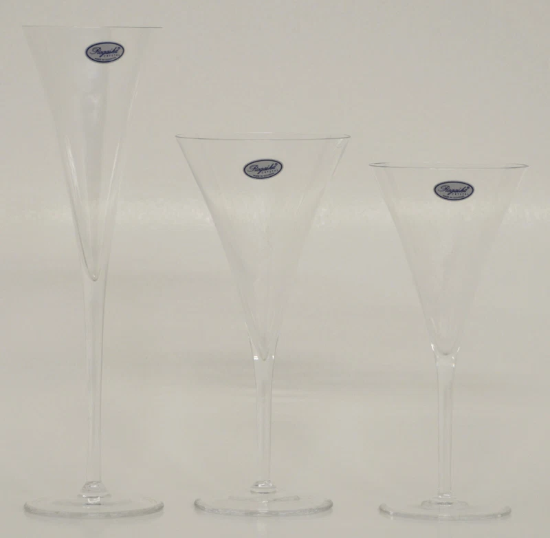 Servizio 18 Calici Cristallo Luna ROGASKA 6 Persone Bicchieri Acqua Vino Flute