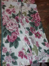 Waverly Floral Pleasant Valley Floral Festoons Valance 84x15