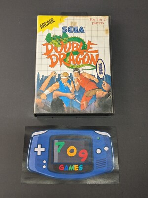 Double Dragon (Sega Master System, 1988) CIB COMPLETE