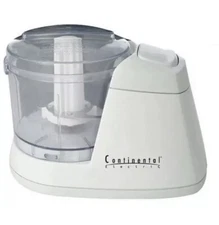 Continental Electric CE22361 White 1.5 cup Mini Chopper New