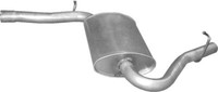 Polmo 01.126 MittelschalldÄMpfer Mitte FÜR Audi
