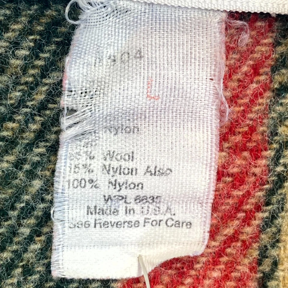 Chaqueta de Colección Woolrich para Mujer Cremallera Completa Ropa de Trabajo EE. UU. Talla S Marrón Lana Con Capucha Foto 4 de 4