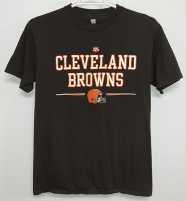 Cleveland Browns Short Sleeve T-Shirt Men's Medium Brown