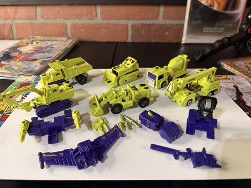 G1 TRANSFORMERS (1985) DEVASTATOR ~ CONSTRUCTICONS SET HASBRO