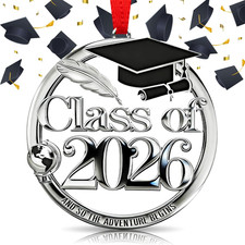 Class of 2026 Ornament 2026 Graduation Gifts for Her, Him, Women Class of 2026 G