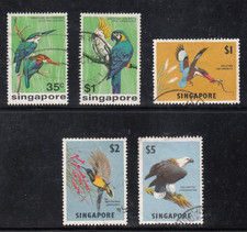 Singapore Stamps.1970's.Birds.Used.