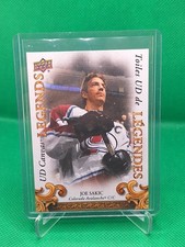 2023 UD TIM HORTONS LEGENDS..JOE SAKIC..CANVAS LEGENDS..CARD #CL-11..AVALANCHE