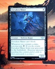 MTG Forsaken Miner Regular OTJ 88 NM U