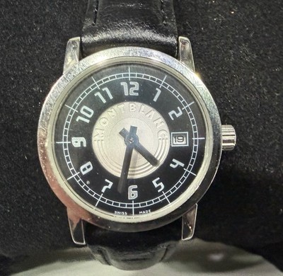 Montblanc Damen Pix Quarz- Armbanduhr Summit 7045, mit Lederband ohne OVP