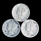 1928 Silver Mercury Dime Year Set