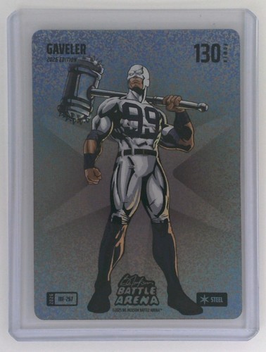 Bo Jackson Battle Arena Gaveler (Aaron Judge) Steel Icon Battlefoil 130 POWER