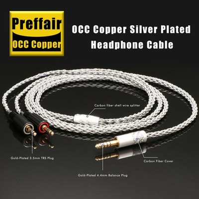4.4mm Audio Cable Compatible with For MDR-Z7M2 Headphones Gold Plated Jacks