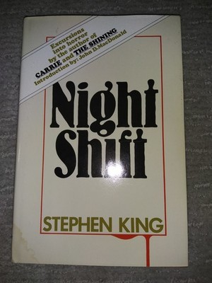Night Shift by Stephen King 1978 Hardcover Book Club Early Edition Dust Cover