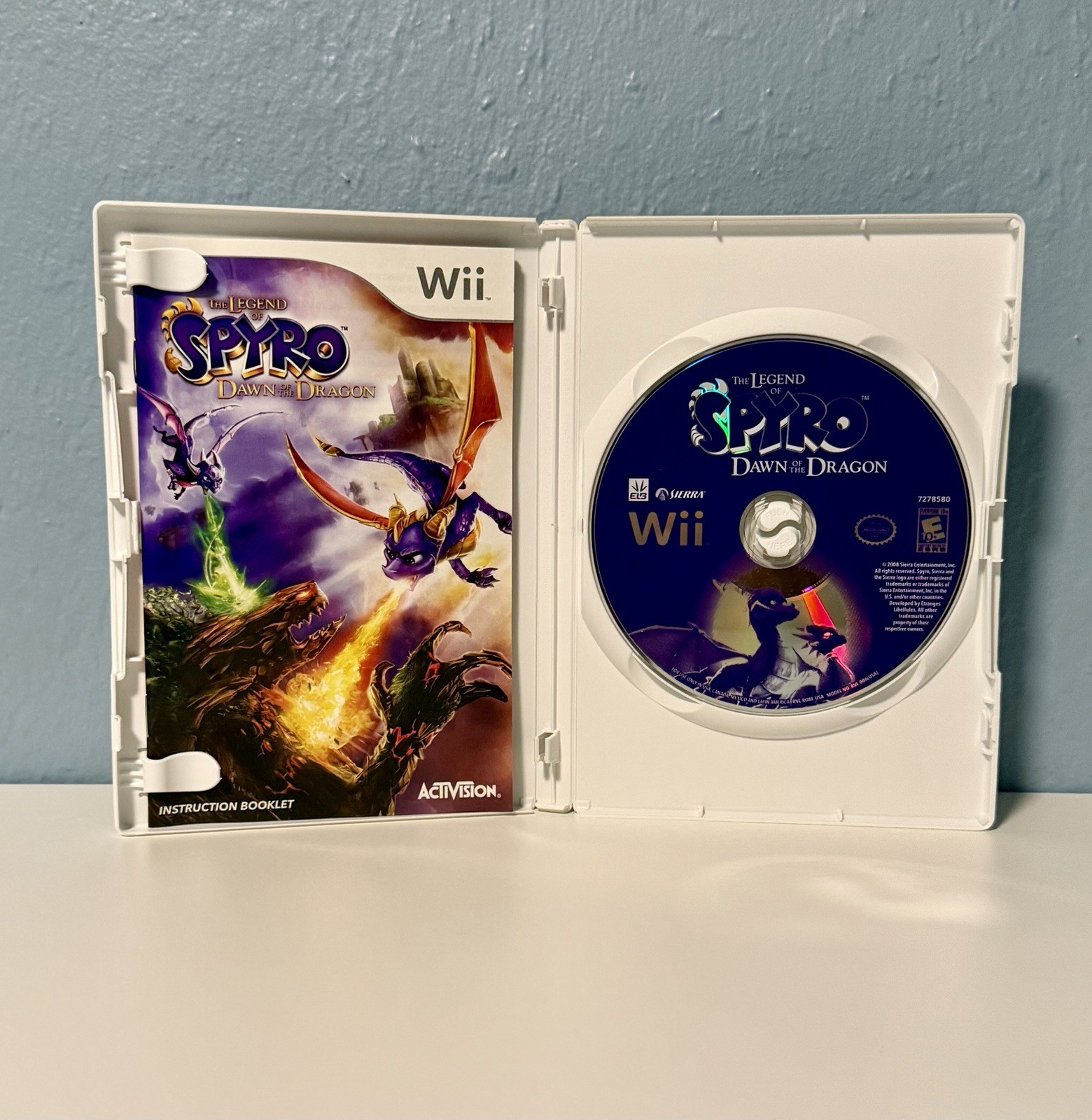 The Legend of Spyro Dawn of the Dragon Nintendo Wii Complete CIB With Warranty