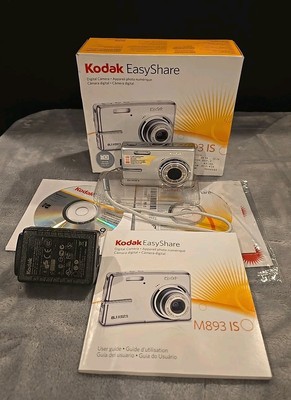 Kodak EasyShare M893 IS 8.1MP Digital Camera - Silver for sale