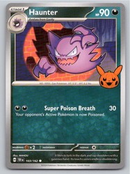 Haunter 103/162 Trick or Trade BOOster 2024
