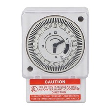 24 Hour Indoor Energy Saving Mechanical Immersion Heater Segment Timer Switch UK