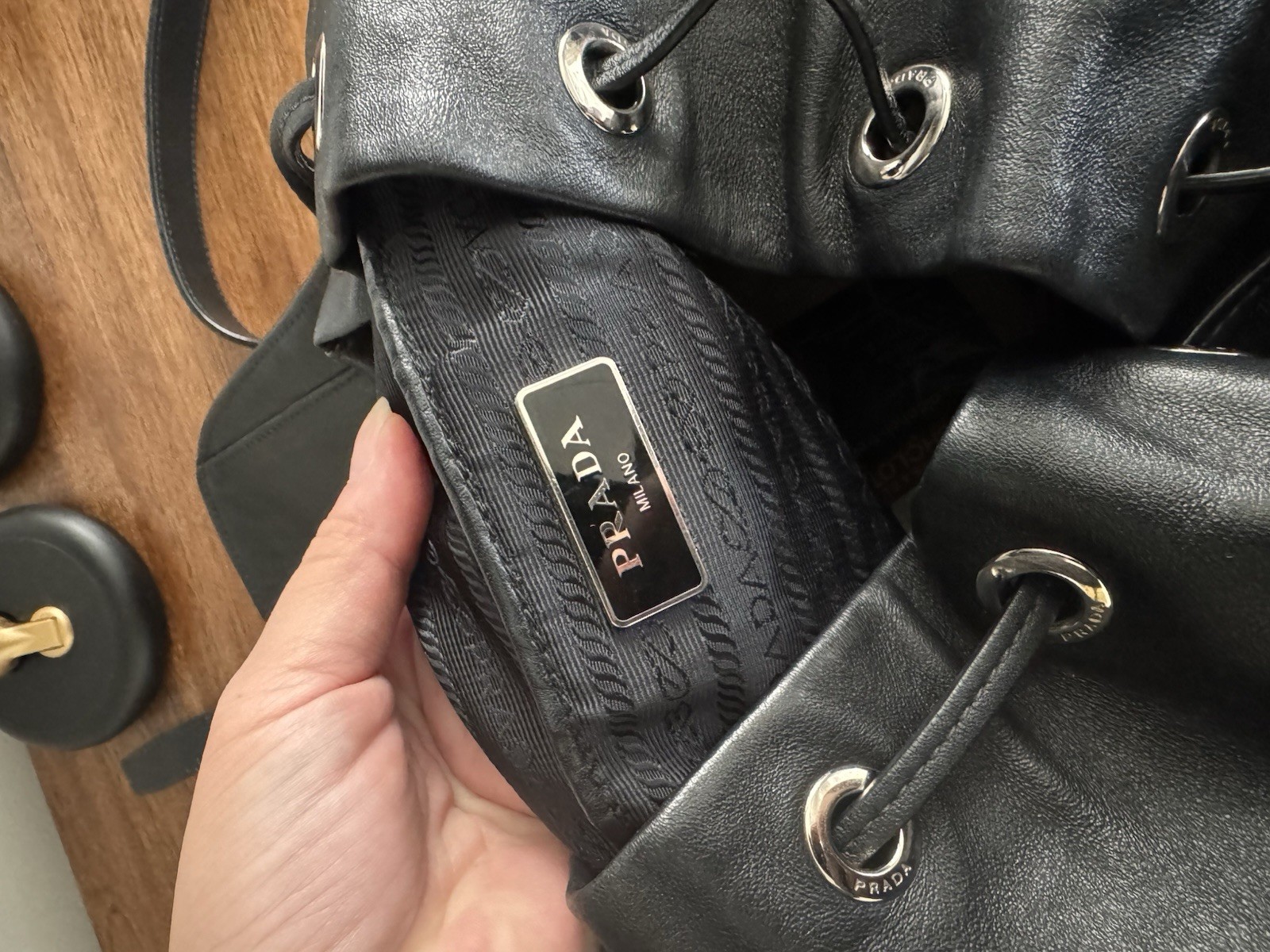 Prada Leather Backpack - image 5