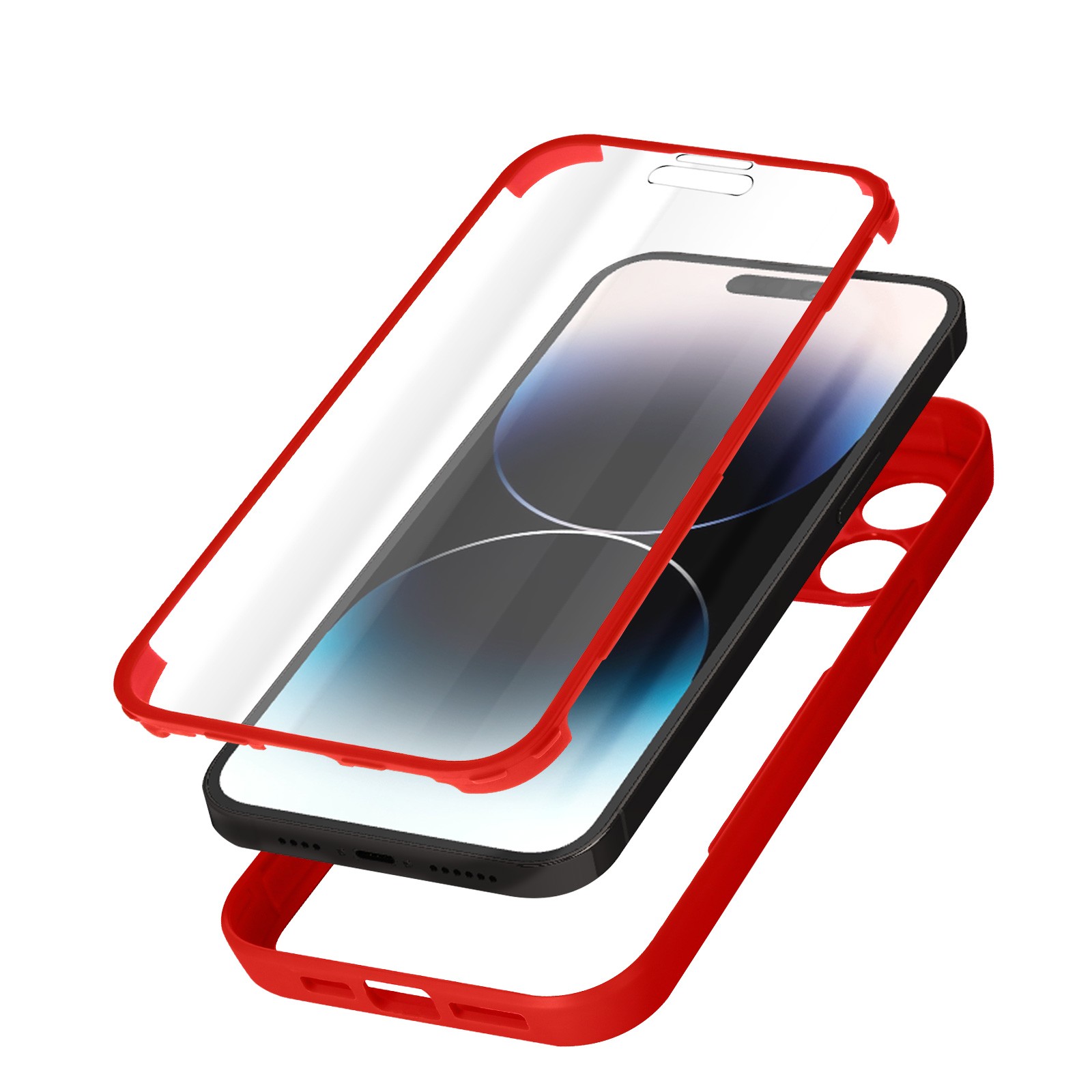 Coque iPhone 14 Pro Max antichoc pour le sport et le quotidien en polymère