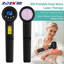 8W Rechargeable Laser Therapy 808nm 905nm LLLT Pain Relief Physiotherapy Device